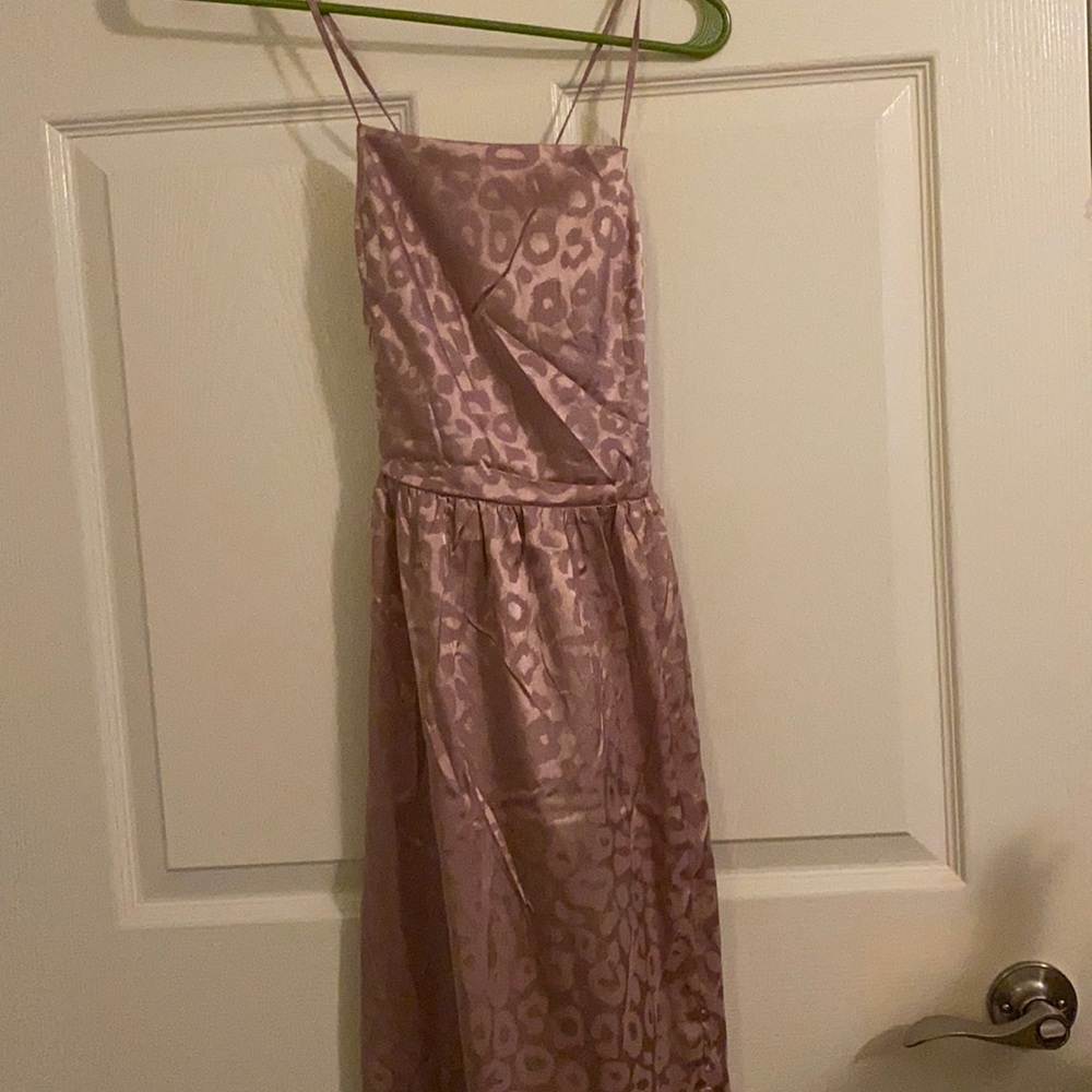 Forever 21 long leopard maxi dress